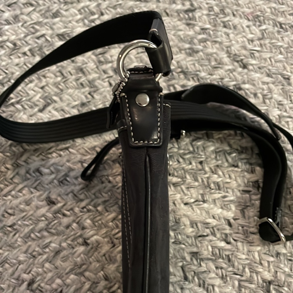 🖤 Amazing 🤩 like new vintage black coach Crossbody bag. - Picture 5 of 14